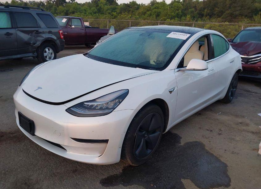 Photo 2 of 2020 Tesla Model 3 STANDARD RANGE PLUS REAR-WHEEL DRIVE/STANDARD RANGE REAR-WHEEL DRIVE (VIN 5YJ3E1EA2LF615211)