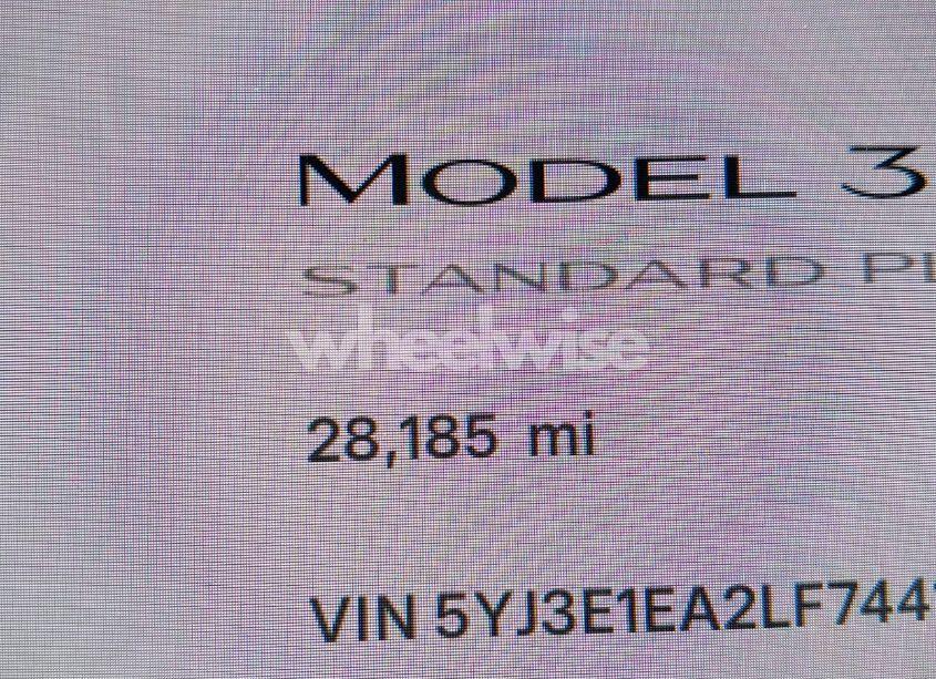 Photo 15 of 2020 Tesla Model 3 STANDARD RANGE PLUS REAR-WHEEL DRIVE/STANDARD RANGE REAR-WHEEL DRIVE (VIN 5YJ3E1EA2LF744114)