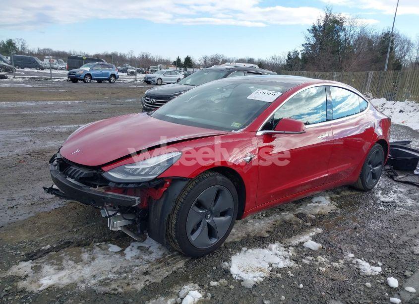 Photo 2 of 2020 Tesla Model 3 STANDARD RANGE PLUS REAR-WHEEL DRIVE/STANDARD RANGE REAR-WHEEL DRIVE (VIN 5YJ3E1EA2LF796875)