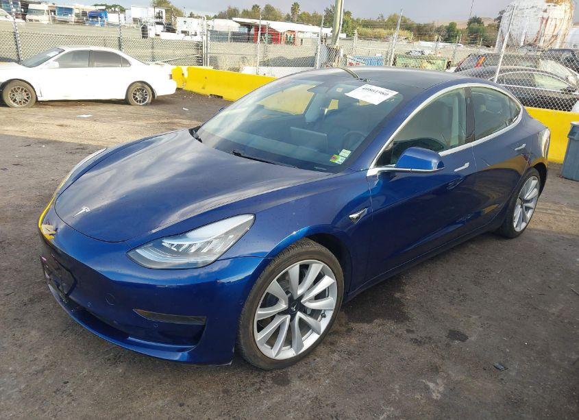 Photo 2 of 2020 Tesla Model 3 STANDARD RANGE PLUS REAR-WHEEL DRIVE/STANDARD RANGE REAR-WHEEL DRIVE (VIN 5YJ3E1EA2LF807941)