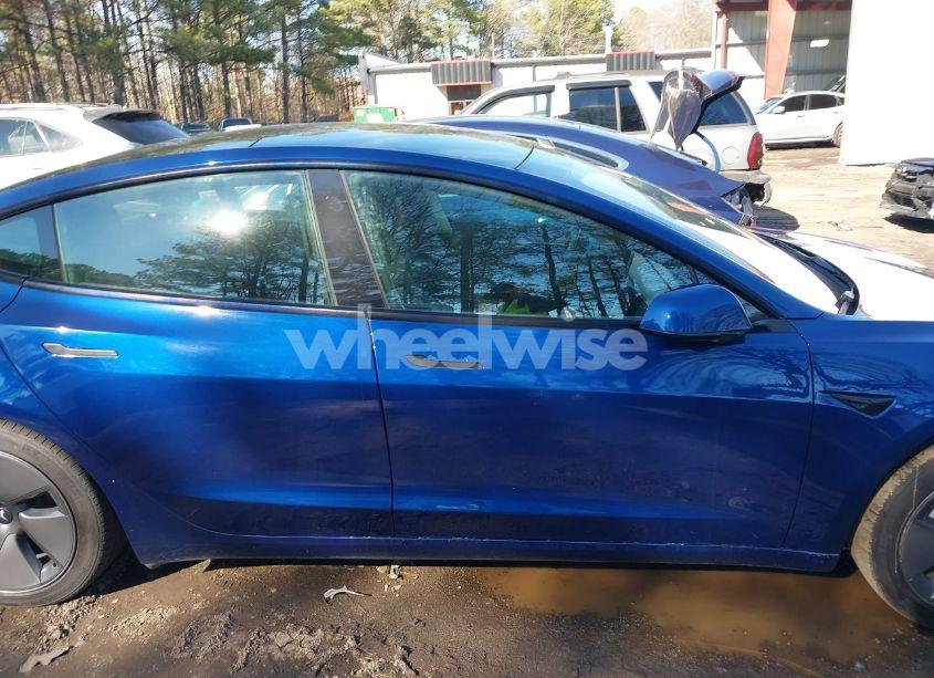 Photo 12 of 2021 Tesla Model 3 STANDARD RANGE PLUS REAR-WHEEL DRIVE (VIN 5YJ3E1EA2MF087140)