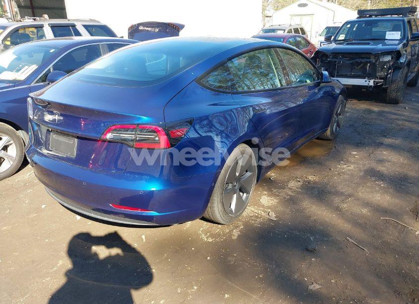 Photo 4 of 2021 Tesla Model 3 STANDARD RANGE PLUS REAR-WHEEL DRIVE (VIN 5YJ3E1EA2MF087140)