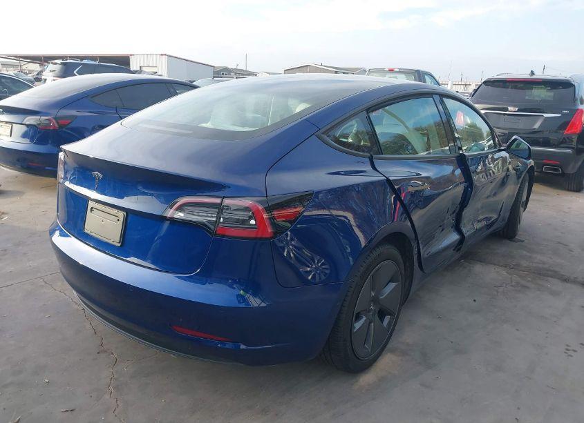 Photo 4 of 2021 Tesla Model 3 STANDARD RANGE PLUS REAR-WHEEL DRIVE (VIN 5YJ3E1EA2MF092676)