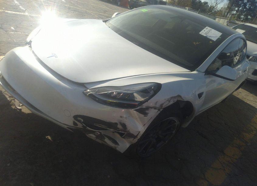 Photo 2 of 2021 Tesla Model 3 STANDARD RANGE PLUS REAR-WHEEL DRIVE (VIN 5YJ3E1EA2MF855005)