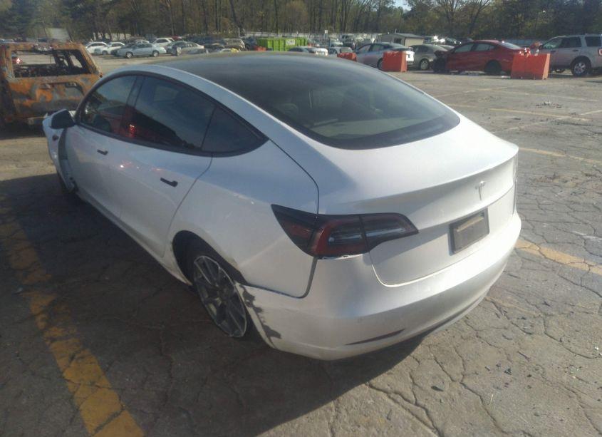 Photo 3 of 2021 Tesla Model 3 STANDARD RANGE PLUS REAR-WHEEL DRIVE (VIN 5YJ3E1EA2MF855005)