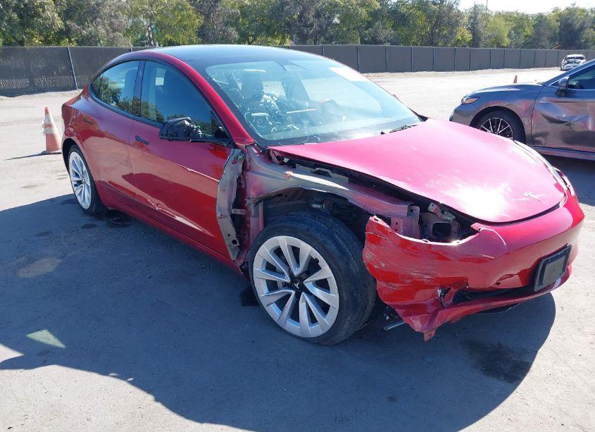 Photo 6 of 2022 Tesla Model 3 REAR-WHEEL DRIVE (VIN 5YJ3E1EA2NF190141)