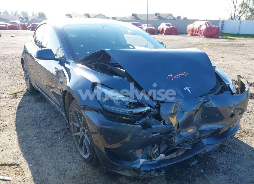 2023 Tesla Model 3 REAR-WHEEL DRIVE (VIN 5YJ3E1EA2PF397700) main photo