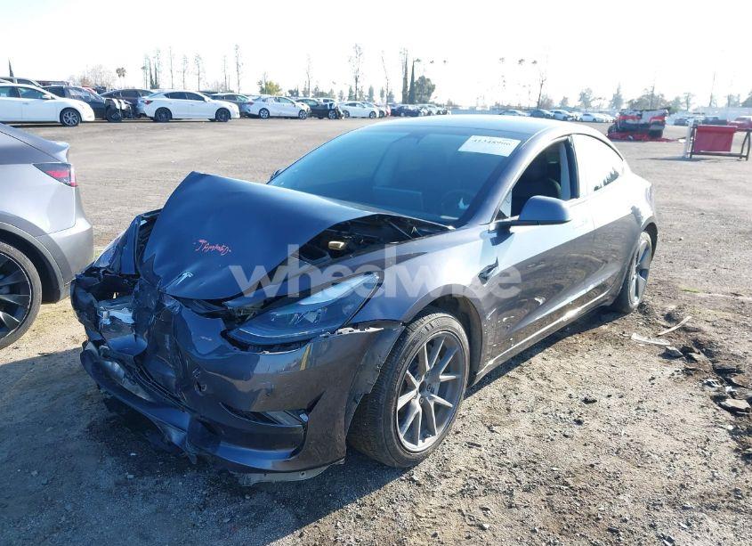Photo 2 of 2023 Tesla Model 3 REAR-WHEEL DRIVE (VIN 5YJ3E1EA2PF397700)
