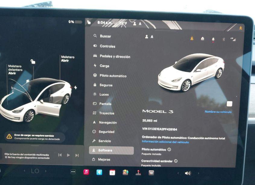 Photo 7 of 2023 Tesla Model 3 REAR-WHEEL DRIVE (VIN 5YJ3E1EA2PF428184)
