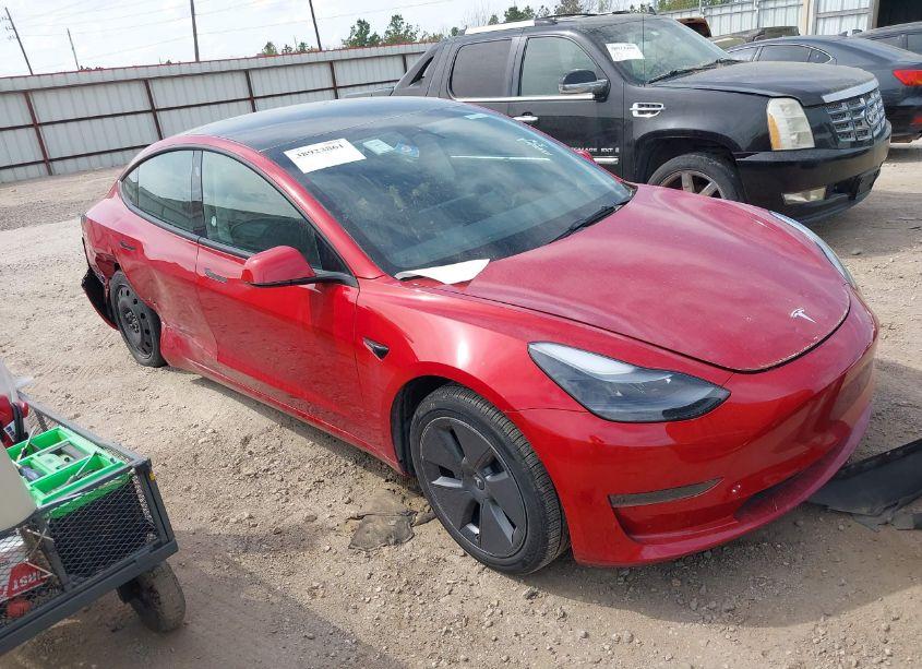 2023 Tesla Model 3 REAR-WHEEL DRIVE (VIN 5YJ3E1EA2PF447964) main photo