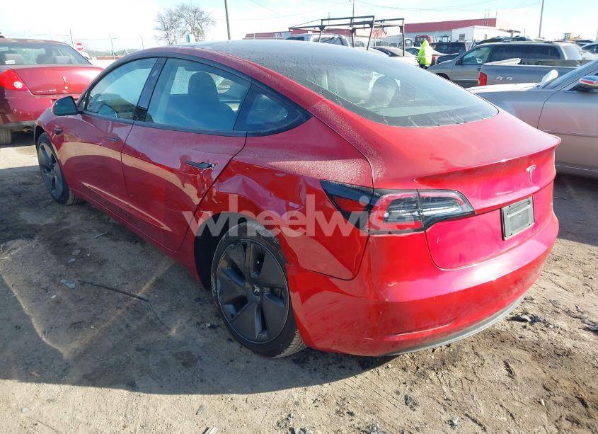 Photo 3 of 2023 Tesla Model 3 REAR-WHEEL DRIVE (VIN 5YJ3E1EA2PF465669)
