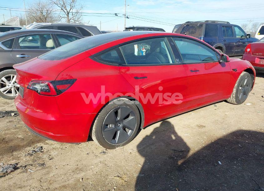 Photo 4 of 2023 Tesla Model 3 REAR-WHEEL DRIVE (VIN 5YJ3E1EA2PF465669)