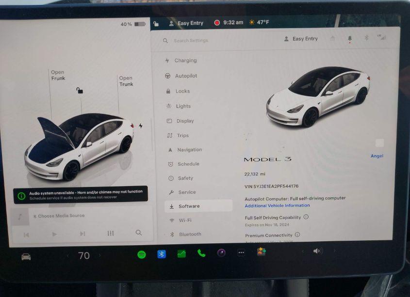 Photo 18 of 2023 Tesla Model 3 REAR-WHEEL DRIVE (VIN 5YJ3E1EA2PF544176)