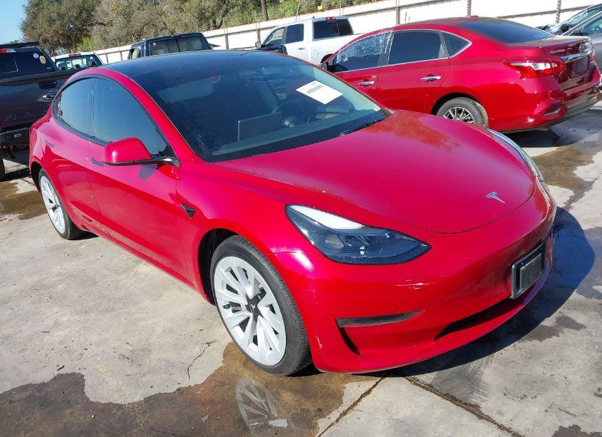 2023 Tesla Model 3 REAR-WHEEL DRIVE (VIN 5YJ3E1EA2PF551872) main photo