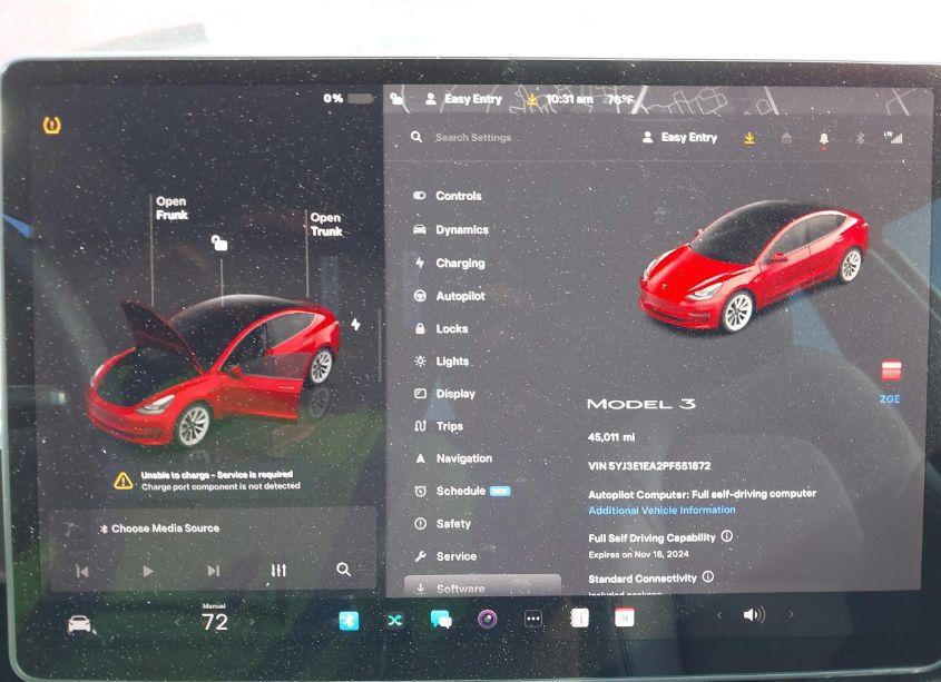 Photo 18 of 2023 Tesla Model 3 REAR-WHEEL DRIVE (VIN 5YJ3E1EA2PF551872)