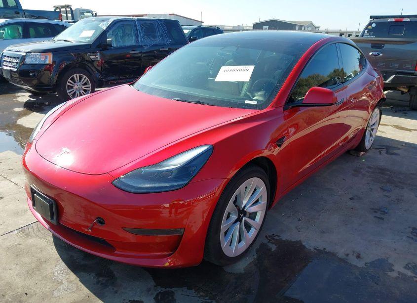 Photo 2 of 2023 Tesla Model 3 REAR-WHEEL DRIVE (VIN 5YJ3E1EA2PF551872)
