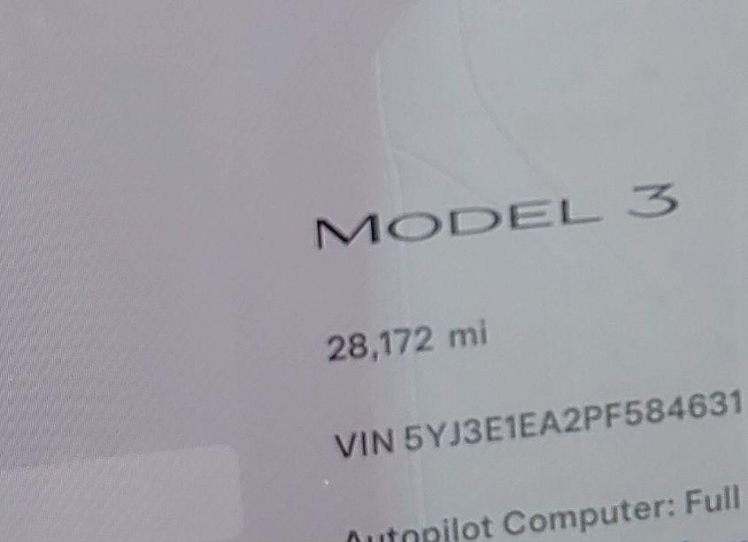 Photo 16 of 2023 Tesla Model 3 REAR-WHEEL DRIVE (VIN 5YJ3E1EA2PF584631)