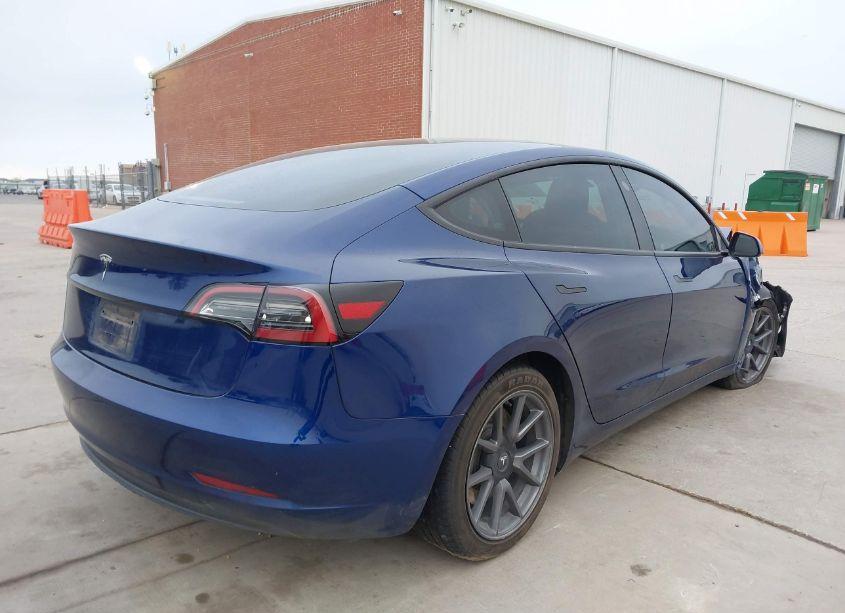 Photo 4 of 2023 Tesla Model 3 REAR-WHEEL DRIVE (VIN 5YJ3E1EA2PF589635)