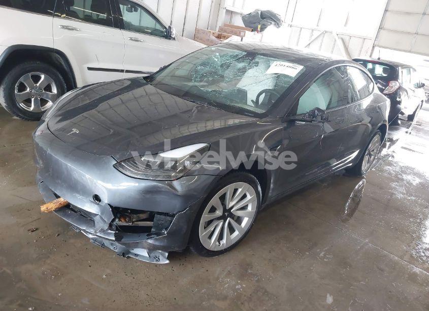 Photo 2 of 2023 Tesla Model 3 REAR-WHEEL DRIVE (VIN 5YJ3E1EA2PF591661)