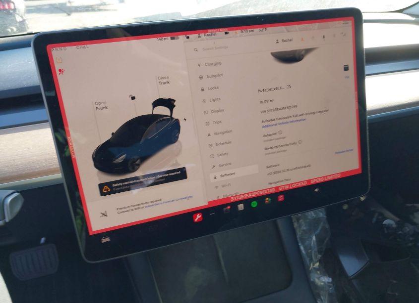 Photo 19 of 2023 Tesla Model 3 REAR-WHEEL DRIVE (VIN 5YJ3E1EA2PF612749)