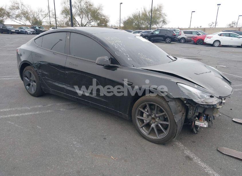 2023 Tesla Model 3 REAR-WHEEL DRIVE (VIN 5YJ3E1EA2PF613707) main photo