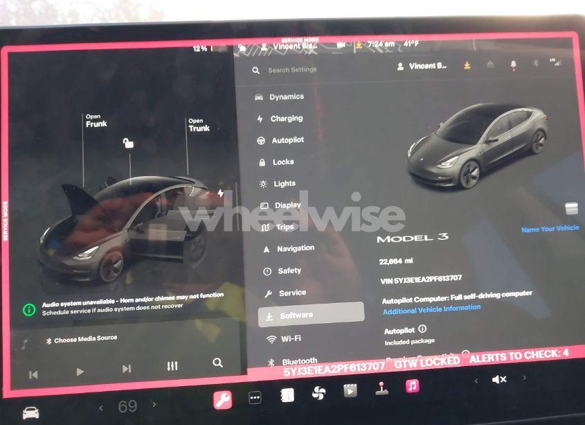 Photo 19 of 2023 Tesla Model 3 REAR-WHEEL DRIVE (VIN 5YJ3E1EA2PF613707)