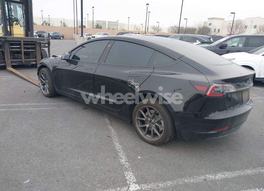 Photo 3 of 2023 Tesla Model 3 REAR-WHEEL DRIVE (VIN 5YJ3E1EA2PF613707)