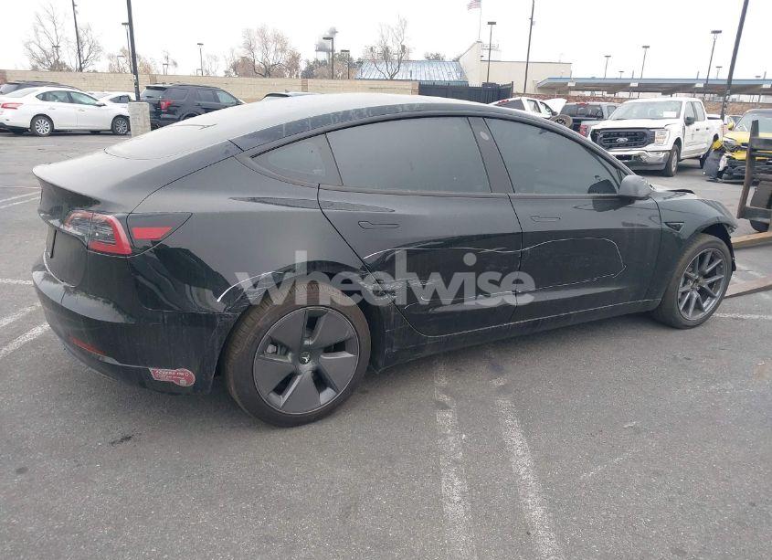 Photo 4 of 2023 Tesla Model 3 REAR-WHEEL DRIVE (VIN 5YJ3E1EA2PF613707)