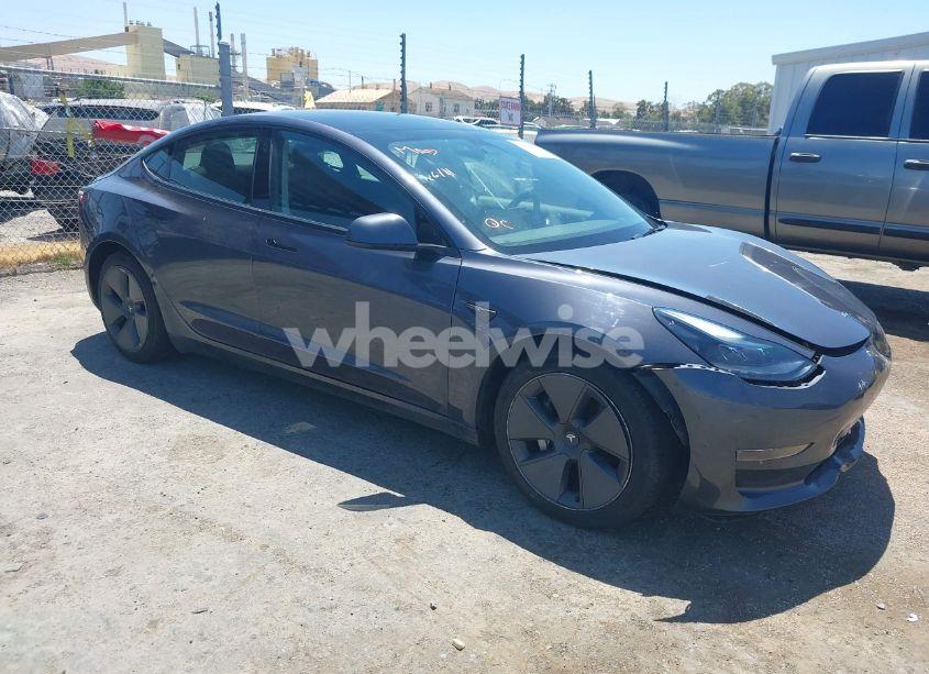 2023 Tesla Model 3 REAR-WHEEL DRIVE (VIN 5YJ3E1EA2PF639384) main photo
