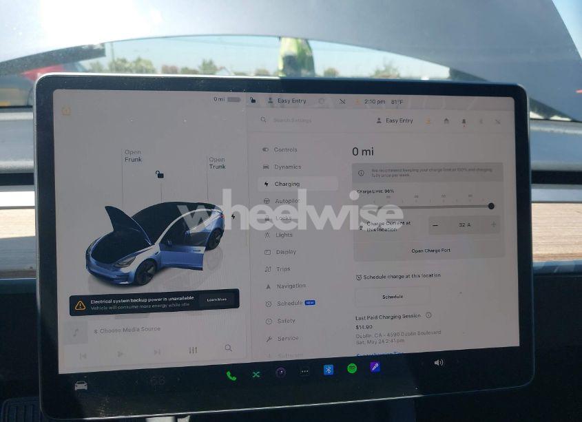 Photo 17 of 2023 Tesla Model 3 REAR-WHEEL DRIVE (VIN 5YJ3E1EA2PF639384)