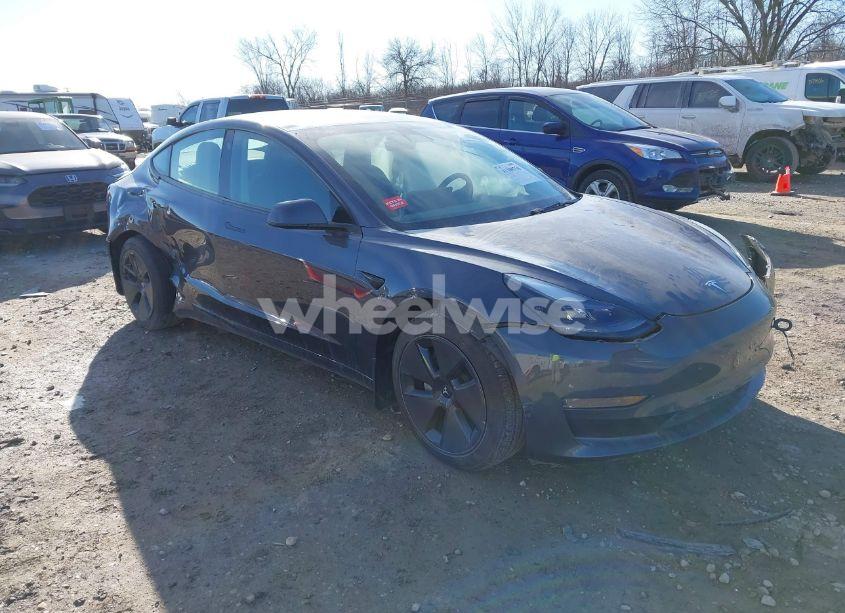 2023 Tesla Model 3 REAR-WHEEL DRIVE (VIN 5YJ3E1EA2PF644021) main photo