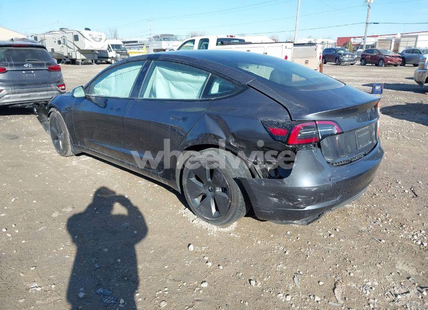 Photo 3 of 2023 Tesla Model 3 REAR-WHEEL DRIVE (VIN 5YJ3E1EA2PF644021)