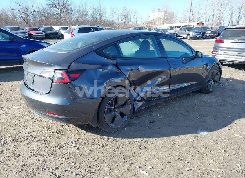 Photo 4 of 2023 Tesla Model 3 REAR-WHEEL DRIVE (VIN 5YJ3E1EA2PF644021)