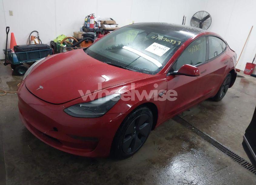 Photo 2 of 2023 Tesla Model 3 REAR-WHEEL DRIVE (VIN 5YJ3E1EA2PF664463)