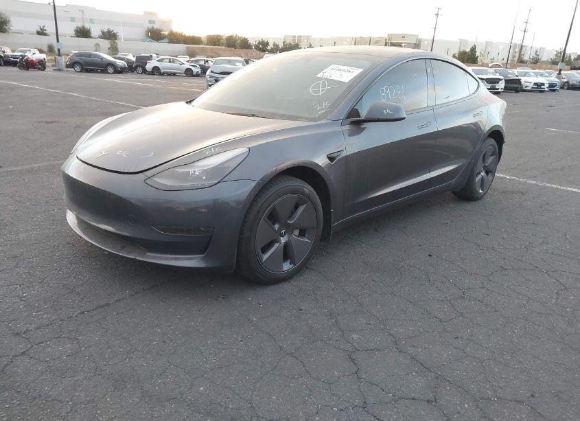 Photo 2 of 2023 Tesla Model 3 REAR-WHEEL DRIVE (VIN 5YJ3E1EA2PF704329)