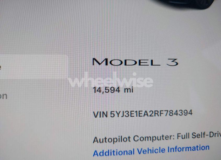 Photo 15 of 2024 Tesla Model 3 (VIN 5YJ3E1EA2RF784394)