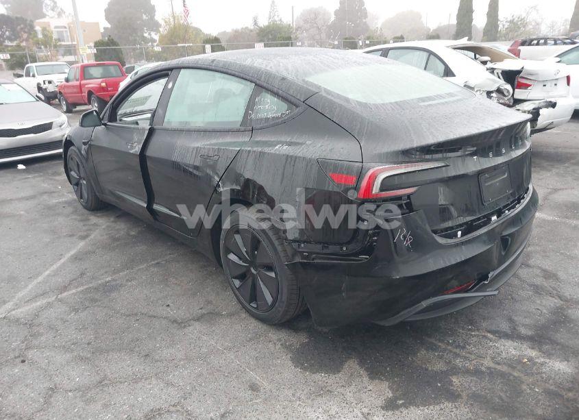 Photo 3 of 2025 Tesla Model 3 LONG RANGE REAR-WHEEL DRIVE (VIN 5YJ3E1EA2SF879821)