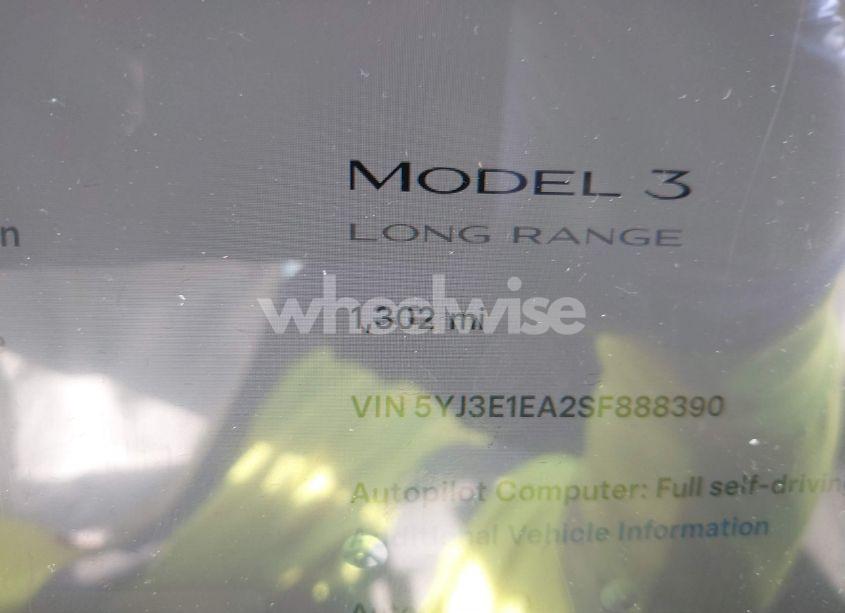 Photo 14 of 2025 Tesla Model 3 LONG RANGE REAR-WHEEL DRIVE (VIN 5YJ3E1EA2SF888390)
