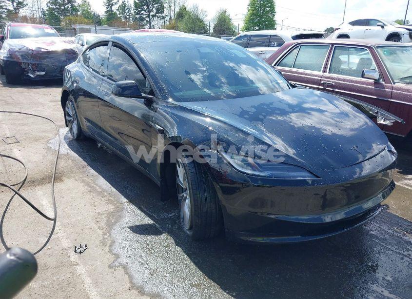 2025 Tesla Model 3 LONG RANGE REAR-WHEEL DRIVE (VIN 5YJ3E1EA2SF918505) main photo