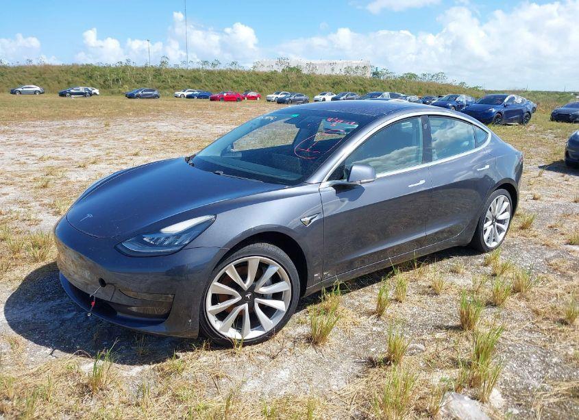 Photo 2 of 2018 Tesla Model 3 LONG RANGE/MID RANGE (VIN 5YJ3E1EA3JF024219)