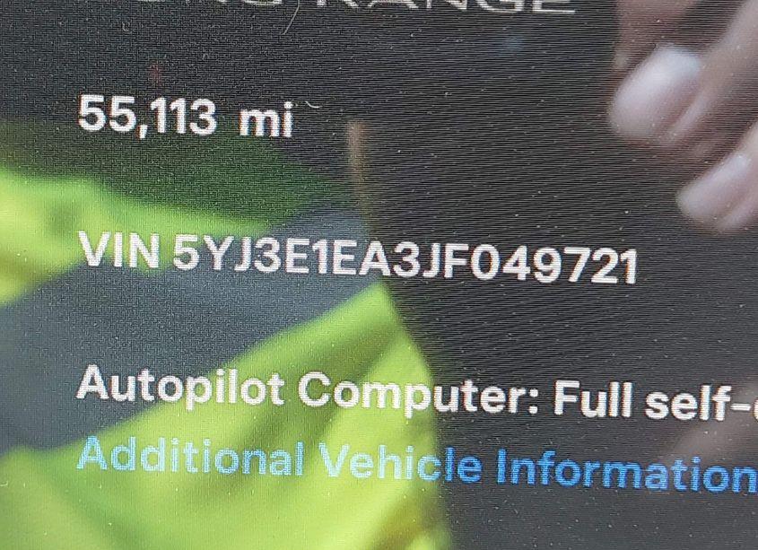 Photo 9 of 2018 Tesla Model 3 LONG RANGE/MID RANGE (VIN 5YJ3E1EA3JF049721)