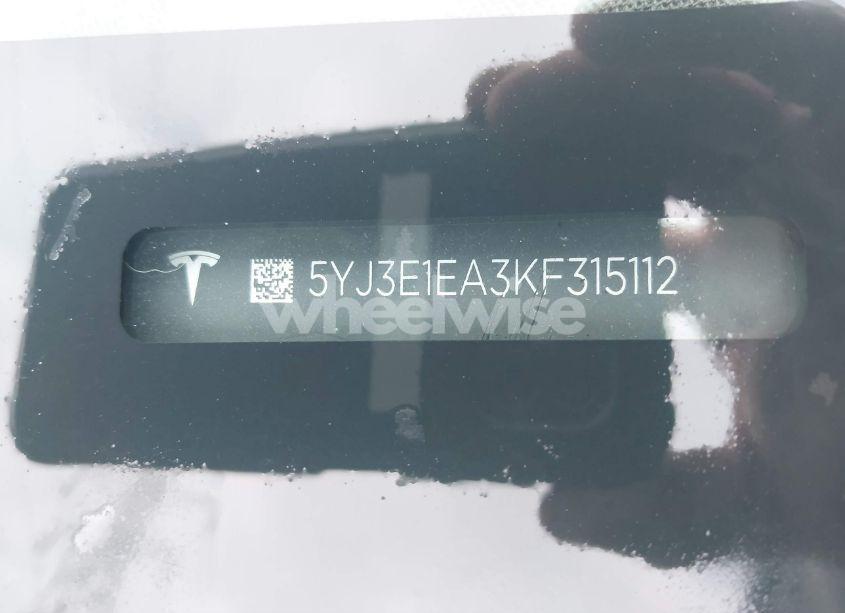 Photo 9 of 2019 Tesla Model 3 LONG RANGE/MID RANGE/STANDARD RANGE/STANDARD RANGE PLUS (VIN 5YJ3E1EA3KF315112)