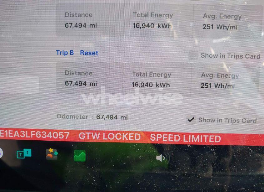 Photo 15 of 2020 Tesla Model 3 STANDARD RANGE PLUS REAR-WHEEL DRIVE/STANDARD RANGE REAR-WHEEL DRIVE (VIN 5YJ3E1EA3LF634057)