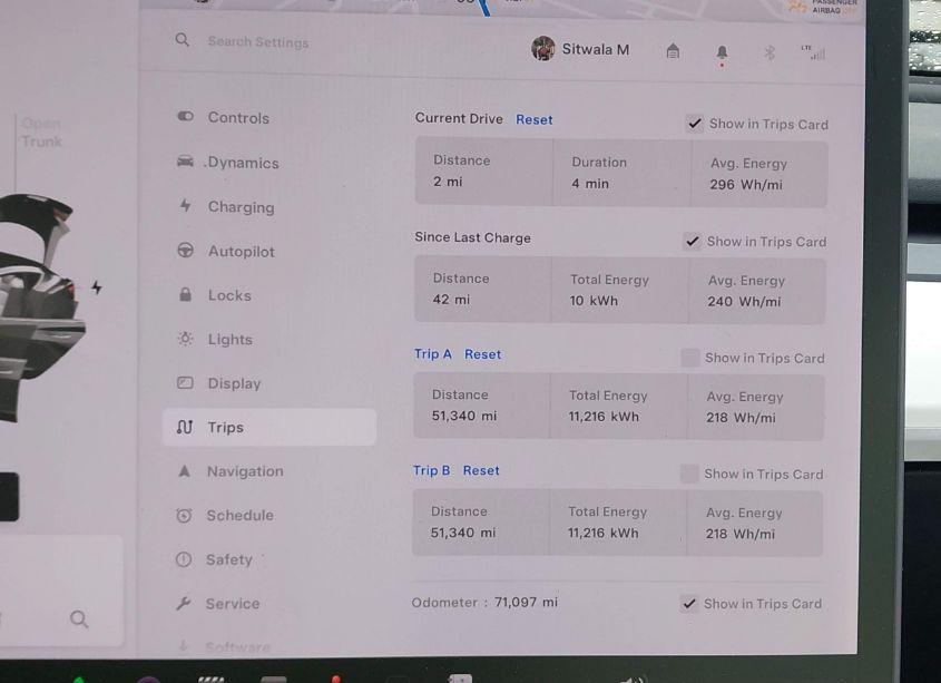 Photo 7 of 2020 Tesla Model 3 STANDARD RANGE PLUS REAR-WHEEL DRIVE/STANDARD RANGE REAR-WHEEL DRIVE (VIN 5YJ3E1EA3LF793273)