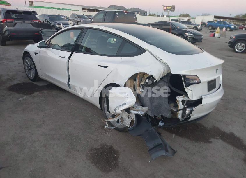 Photo 6 of 2021 Tesla Model 3 STANDARD RANGE PLUS REAR-WHEEL DRIVE (VIN 5YJ3E1EA3MF043860)