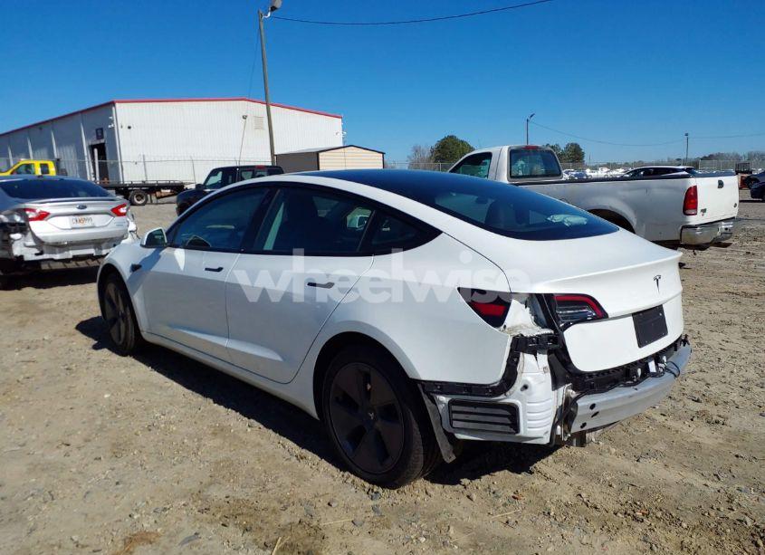 Photo 3 of 2021 Tesla Model 3 STANDARD RANGE PLUS REAR-WHEEL DRIVE (VIN 5YJ3E1EA3MF088667)