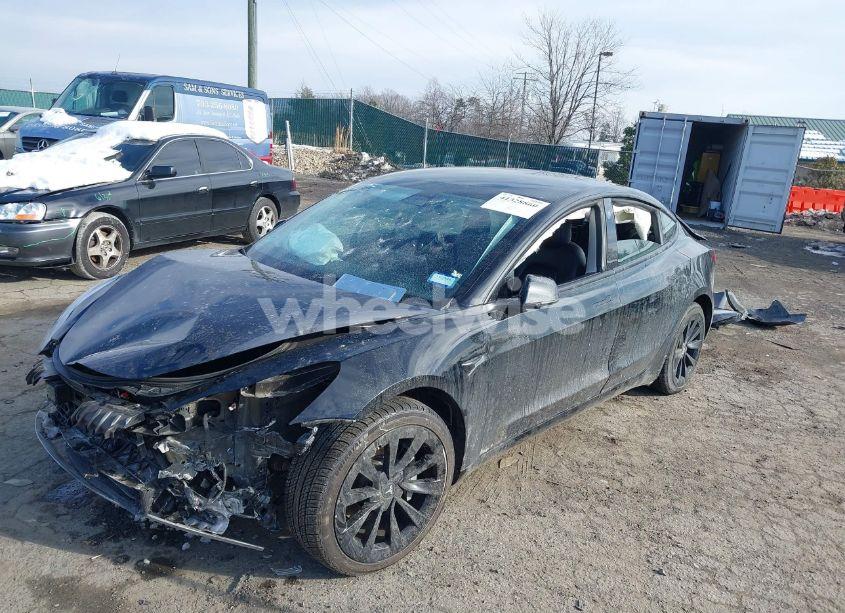 Photo 2 of 2021 Tesla Model 3 STANDARD RANGE PLUS REAR-WHEEL DRIVE (VIN 5YJ3E1EA3MF922064)