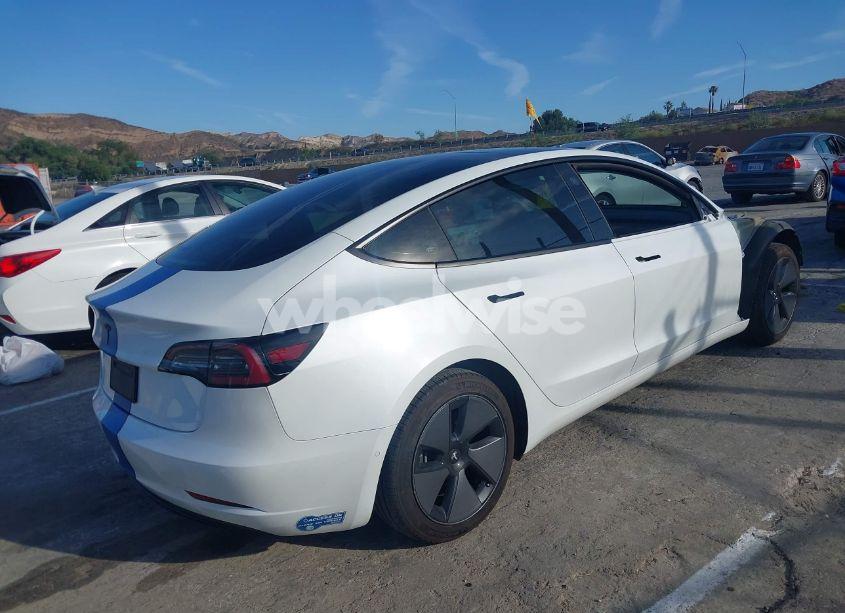 Photo 4 of 2021 Tesla Model 3 STANDARD RANGE PLUS REAR-WHEEL DRIVE (VIN 5YJ3E1EA3MF923537)