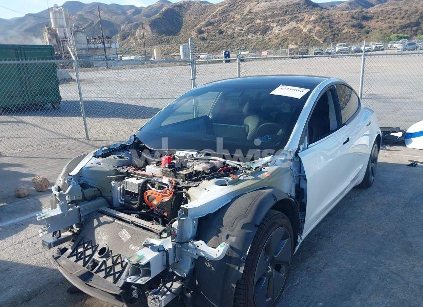 Photo 6 of 2021 Tesla Model 3 STANDARD RANGE PLUS REAR-WHEEL DRIVE (VIN 5YJ3E1EA3MF923537)
