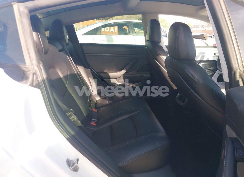 Photo 8 of 2021 Tesla Model 3 STANDARD RANGE PLUS REAR-WHEEL DRIVE (VIN 5YJ3E1EA3MF923537)